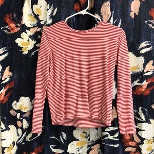 Everlane stripe long sleeve tee